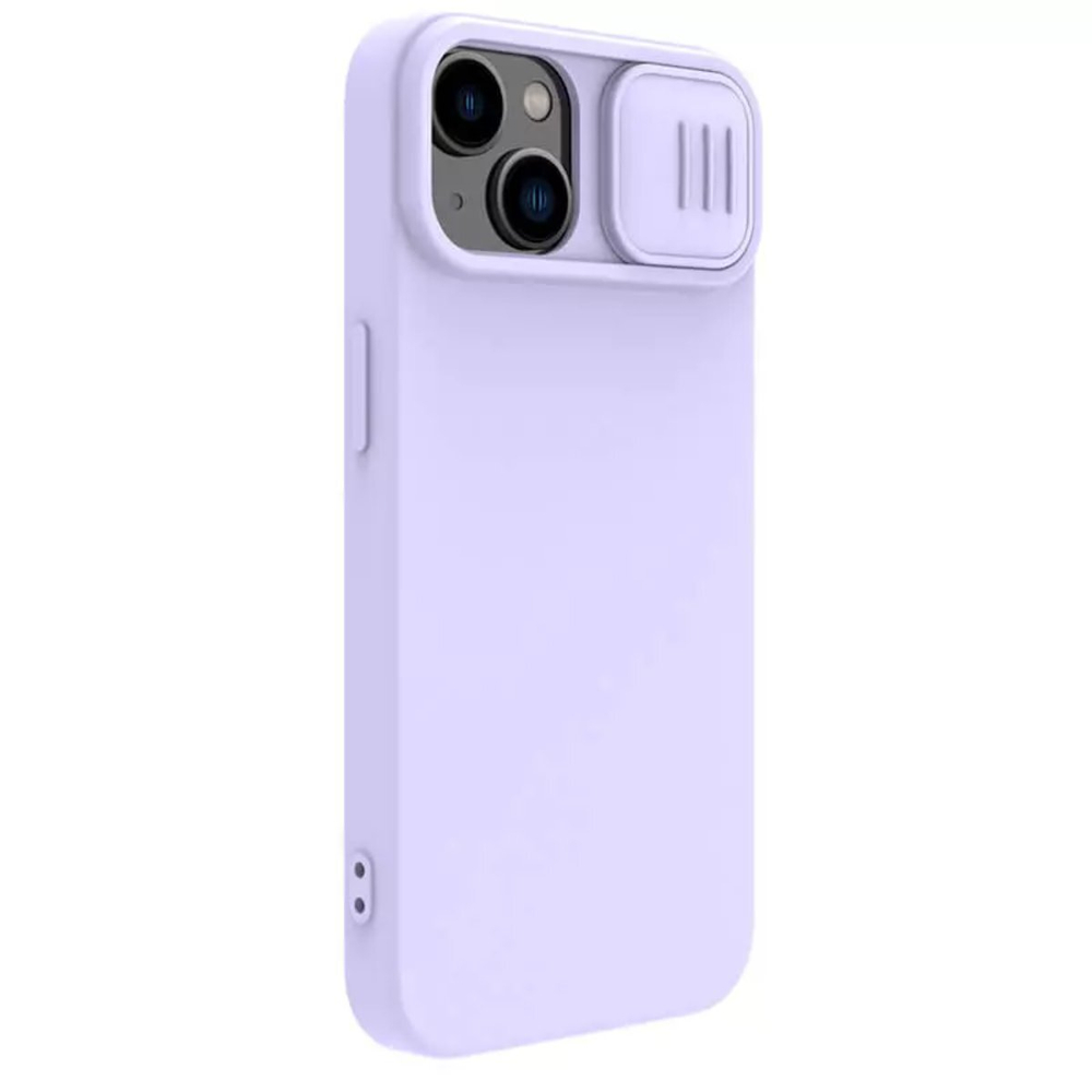 Накладка Nillkin Magnetic Silky Silicone Case для iPhone 15 Plus