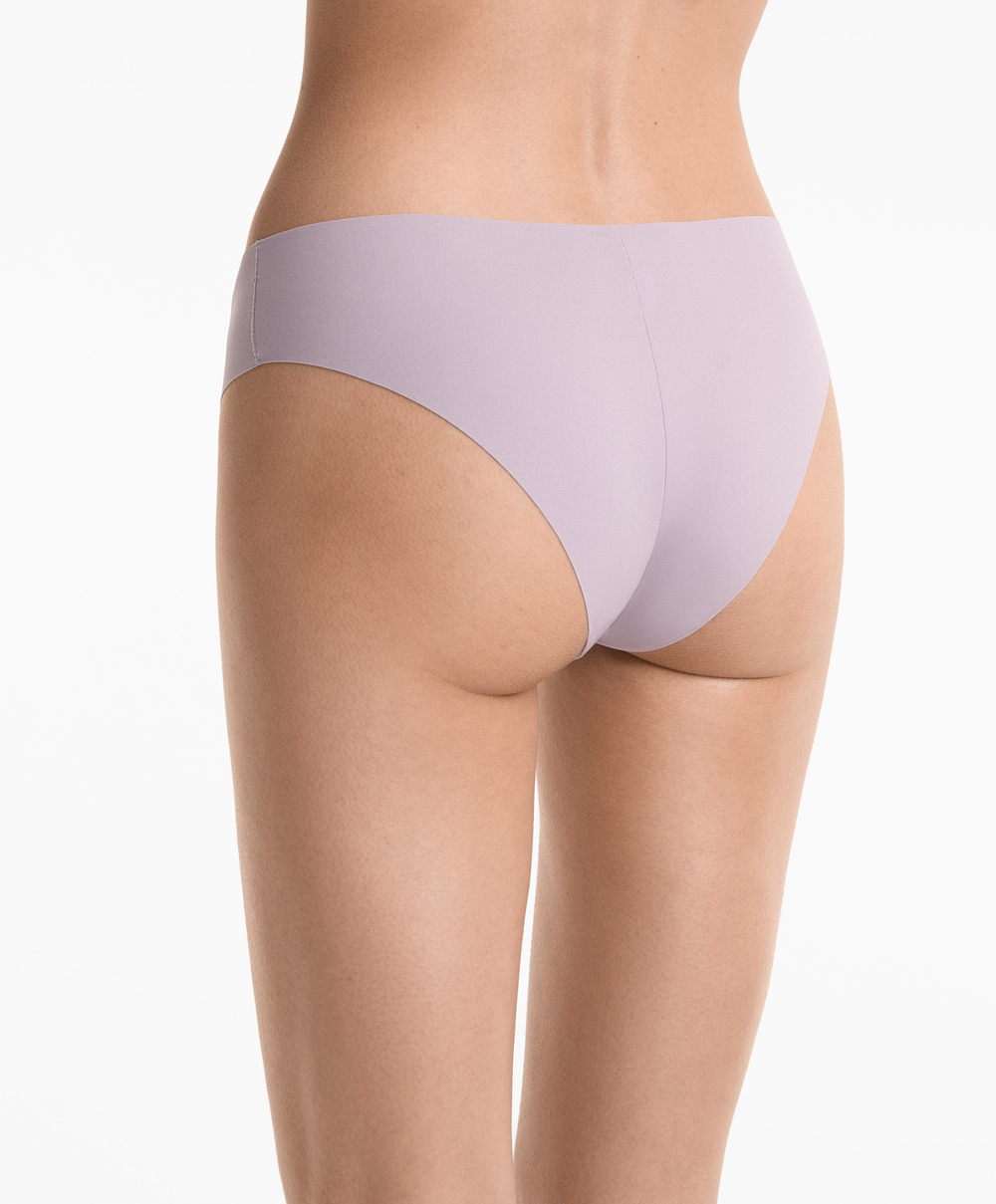 OYSHO Набор из 5 бесшовных классических трусов, сиреневый
