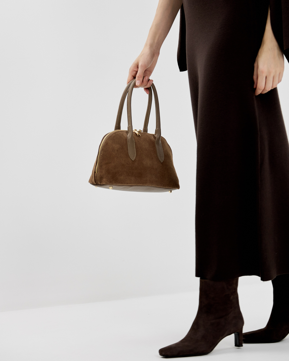 Сумка 579 15 тауп темный