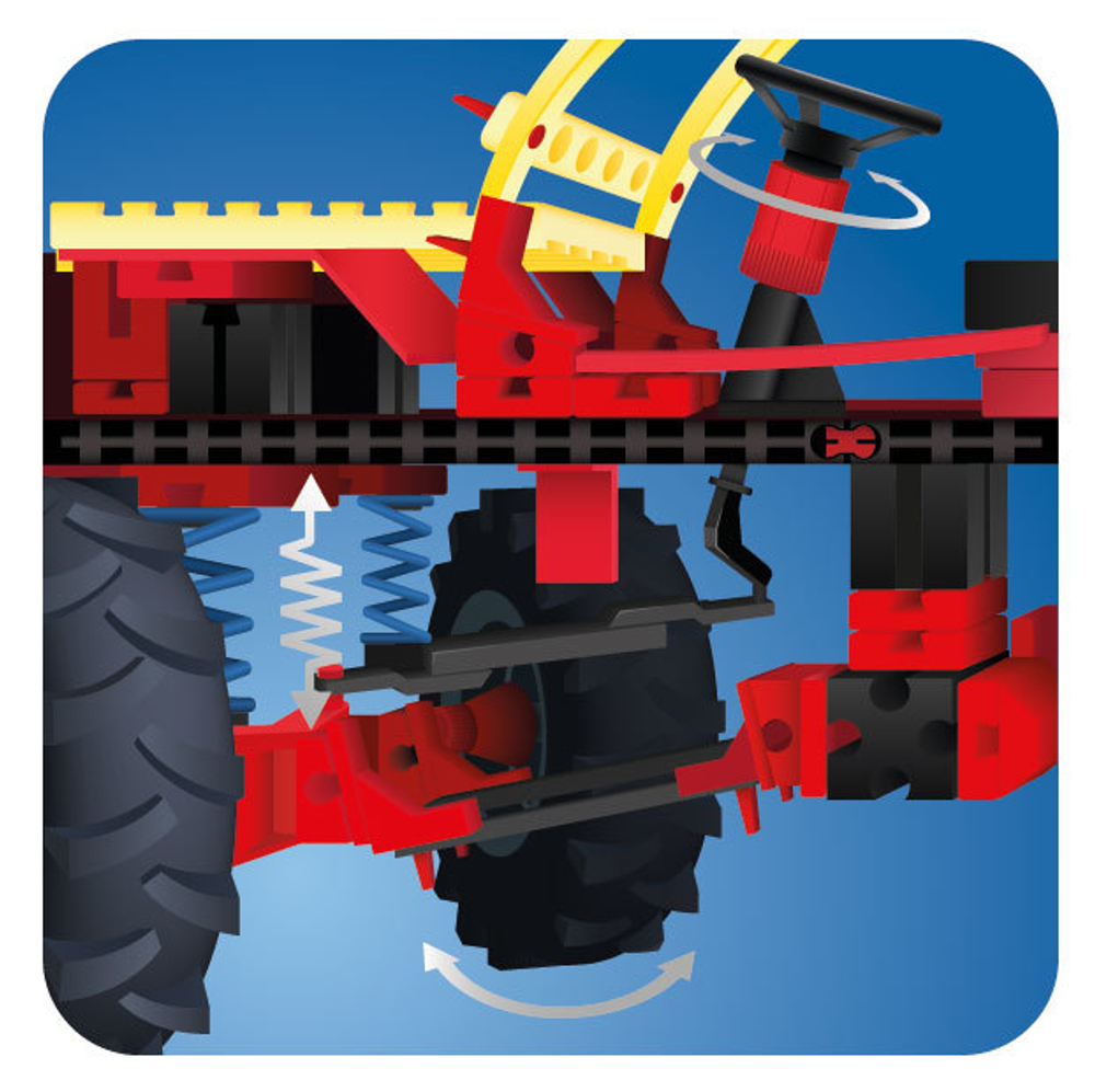 Конструктор Fischertechnik PROFI Cars & Drives / Машины и приводы