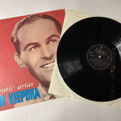 Винтажная виниловая пластинка LP Jan Kiepura Arie Operowe Operatic Arias (Польша 1966)