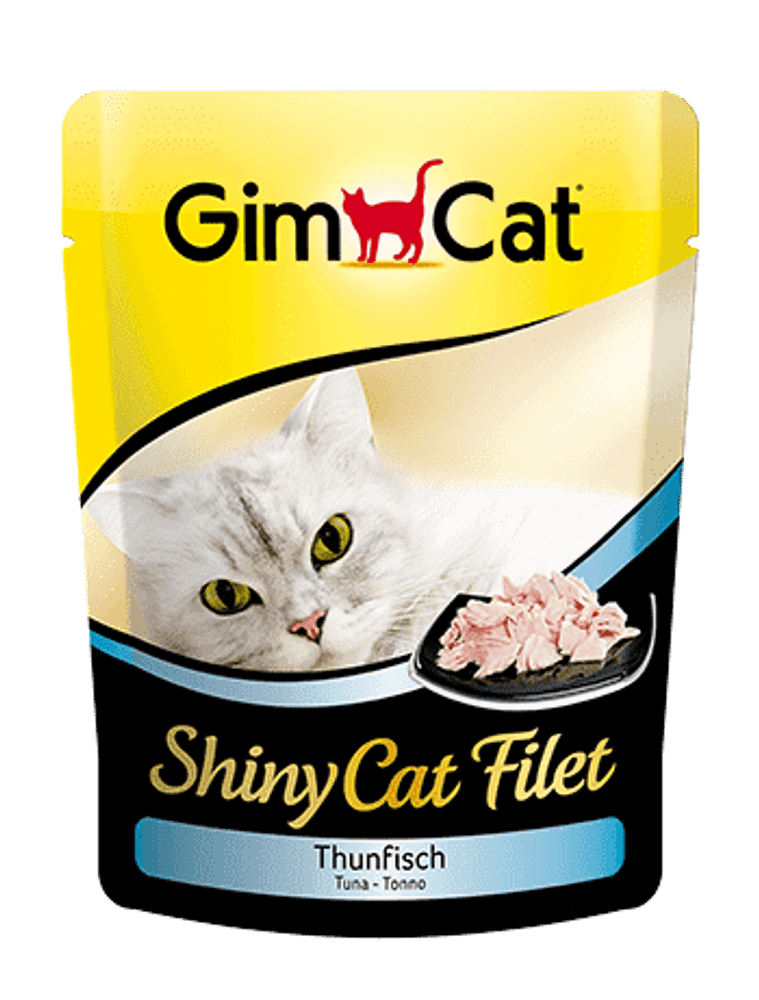 Gimcat ShinyCat Filet 70г. тунец пауч для кошек