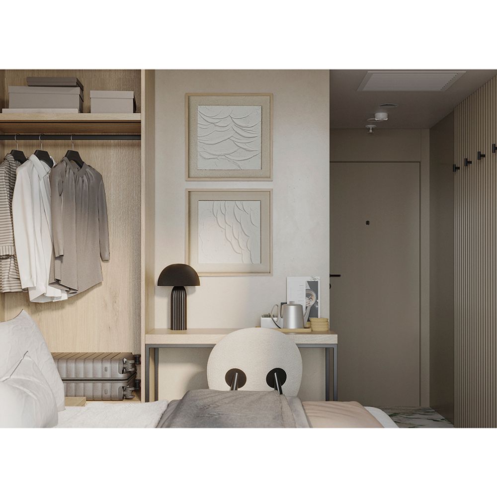 Лампа настольная Texture Sleek, Ø24х37 см, черная