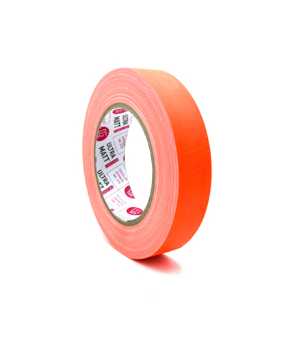 Клейкая лента Gaffer Tape@ultraMATT - Гаффа тейп 25мм/25м - Оранжевый (Светится в ультрафиолете)