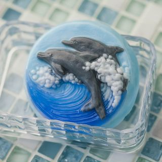 Море. Дельфины, пластиковая форма