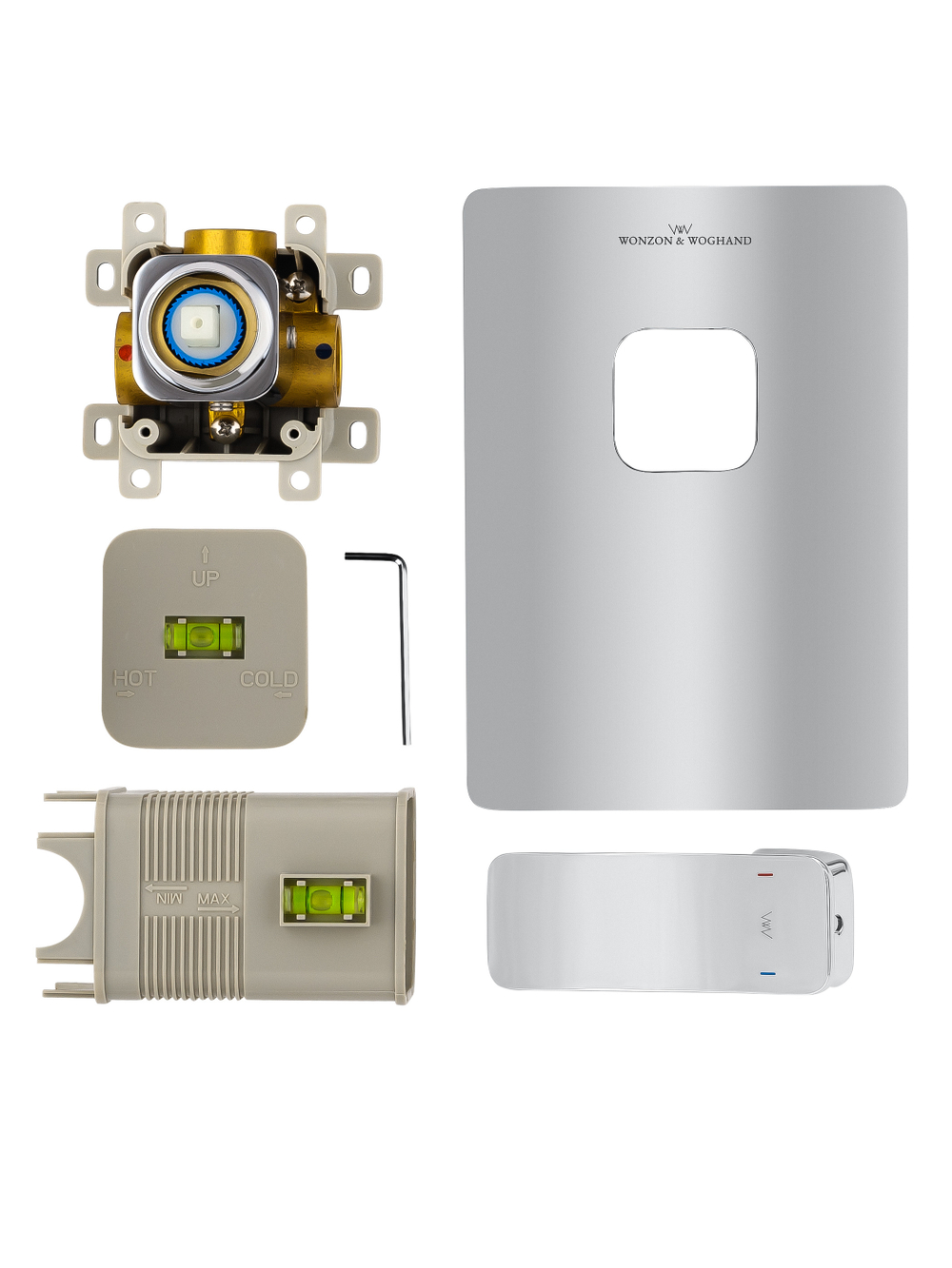 Смеситель для душа встраиваемый WONZON & WOGHAND NAVIA, Хром (WW-184700-CR)