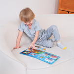 Транспорт, магнитные пазлы-половинки