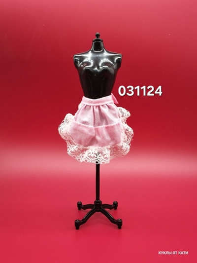 Одежда для куклы Барби винтаж передник 031124