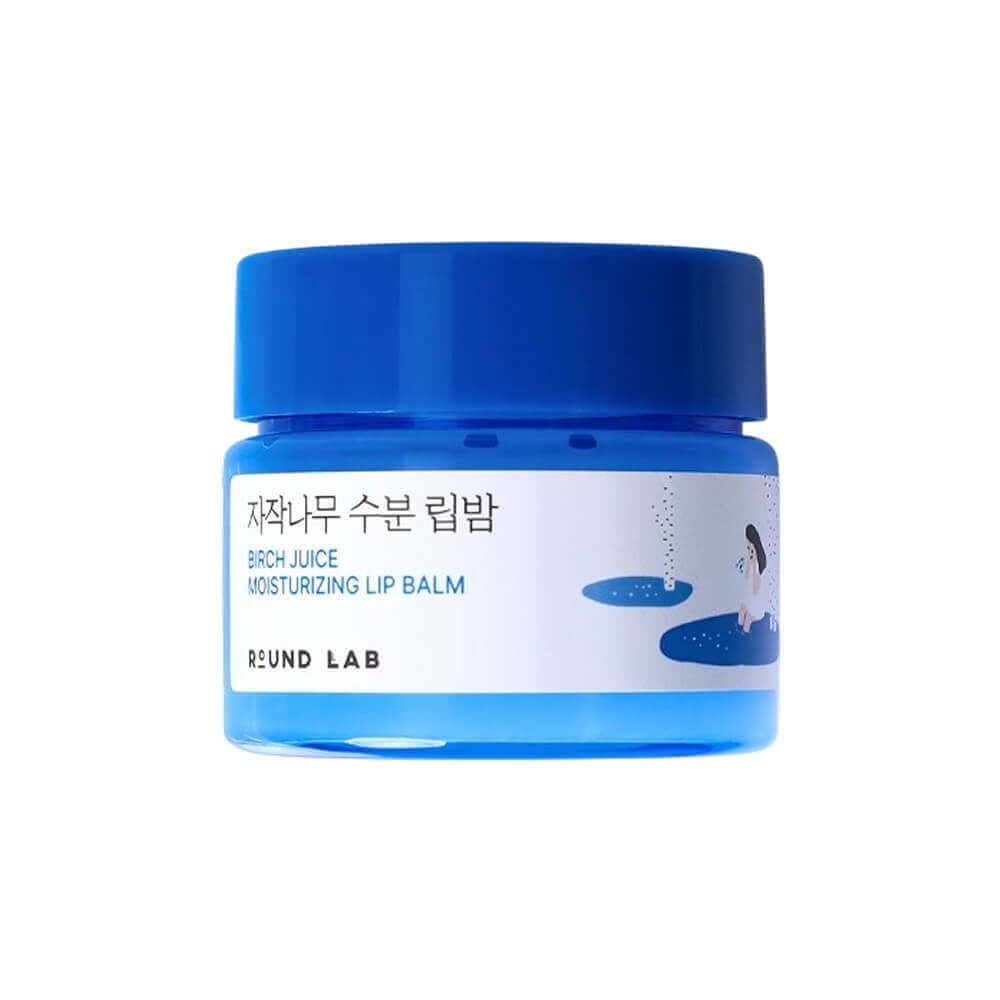 Увлажняющий бальзам для губ с берёзовым соком Round Lab Birch Juice Moisturizing Lip Balm, 20gr - с кистью
