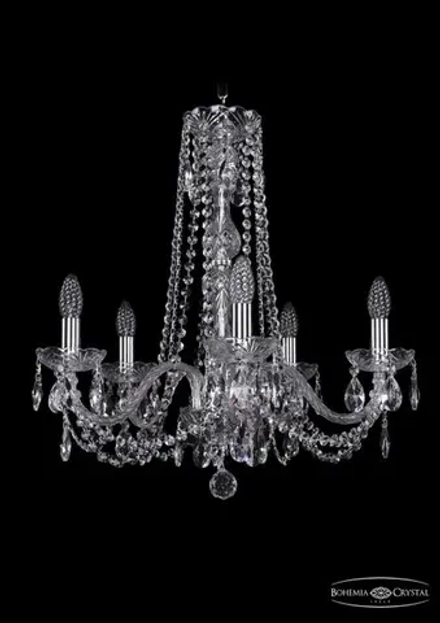 Подвесная люстра Bohemia Ivele 1402/5/195/h-58/Ni