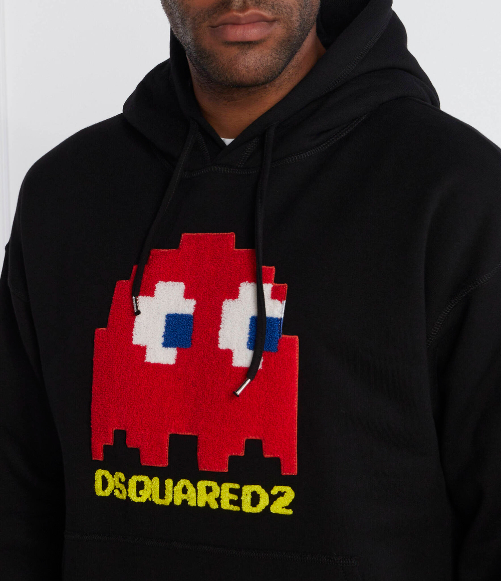 Худи dsquared2 x pac man Dsquared2 - черный(S71GU0635 S25516)