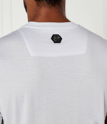 Футболка Hexagon Philipp Plein - белый(MTK7795 PJY002N)