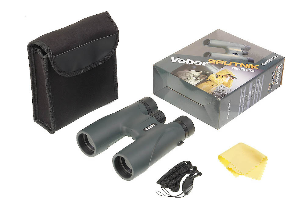 Бинокль Veber Sputnik 12х32G [27242]