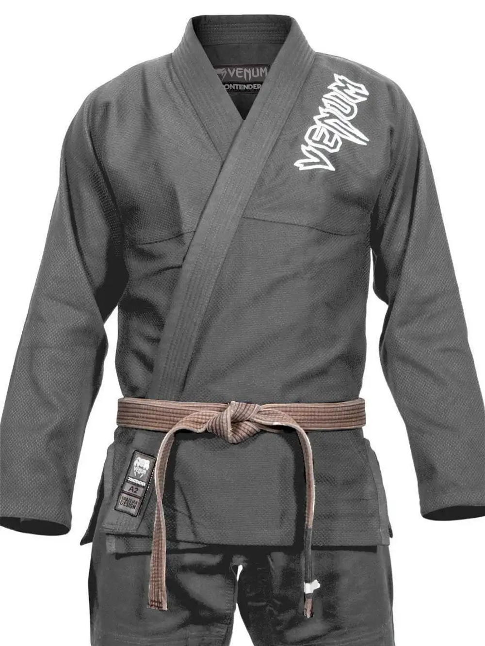 Кимоно для бжж Venum Contender 2.0 Grey