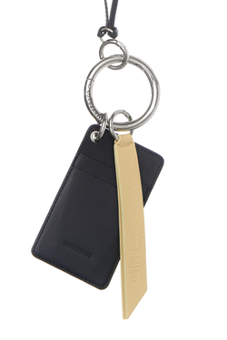 FLÜGGÅƏNK∂€ČHIŒβØL∫ÊN — Leather Tag CHAMPAGNE