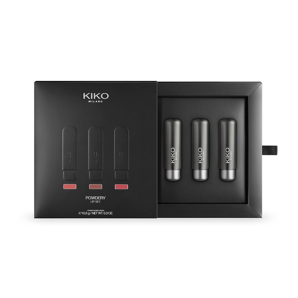 Набор помад KIKO Milano Powdery Lip Set