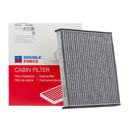 Фильтр салонный DOUBLE FORCE (угольный) DFC106C