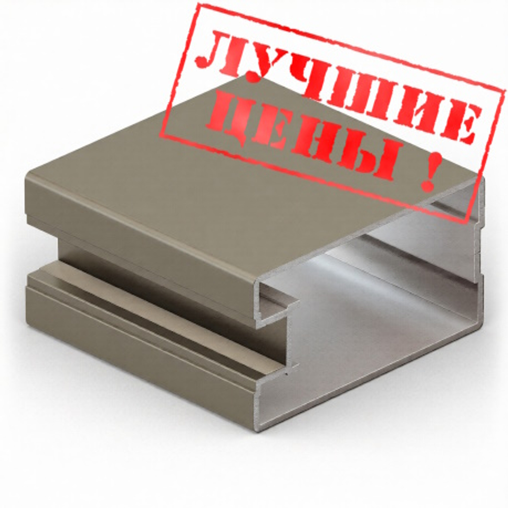 Вертикальный профиль П (5,40 м) шампань матовая