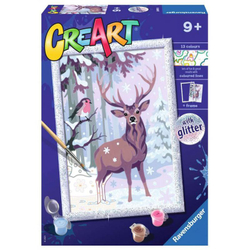 Ravensburger - CreArt Книжка-раскраска для детей Зимние друзья 200788