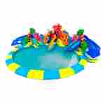 Надувной наземный аквапарк «Аквасфера» с бассейном, 20x18.5x7 м.