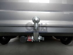 Фаркоп оцинкованный Galia F091C для Ford Focus хетчбек 2004-2011, 2011-, Ford C-MAX 2003-2011, 2011-(паспорт и сертификат в комплекте)(без электрики)
