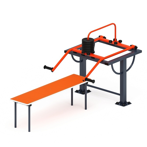 Жим лежа - Уличный тренажер