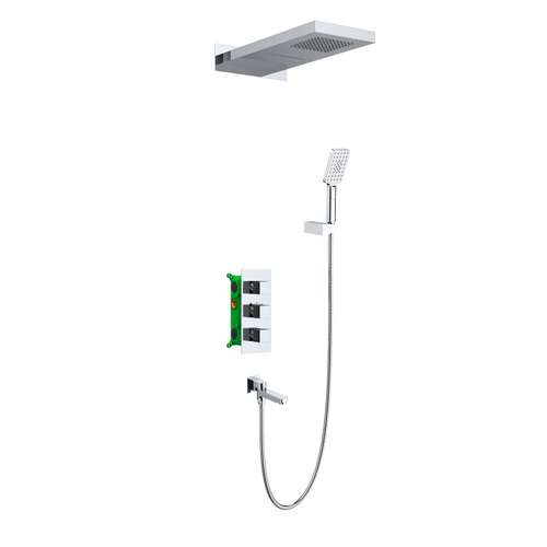 Душевой комплект Timo Petruma SX-5079/00SM с термостатом хром