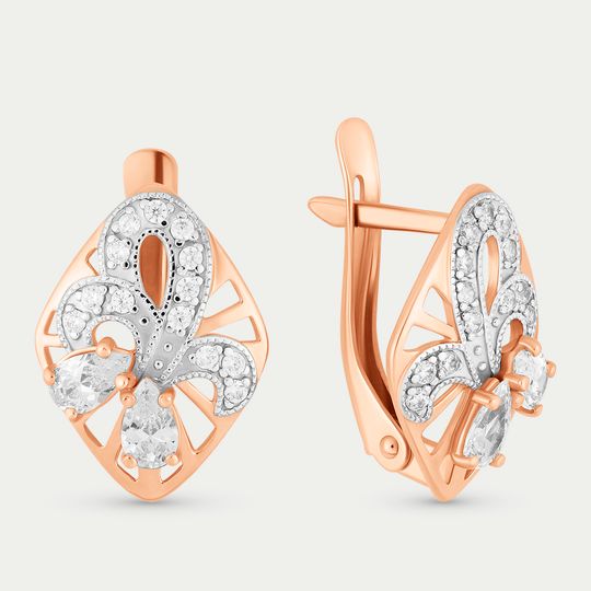 Серьги золотые