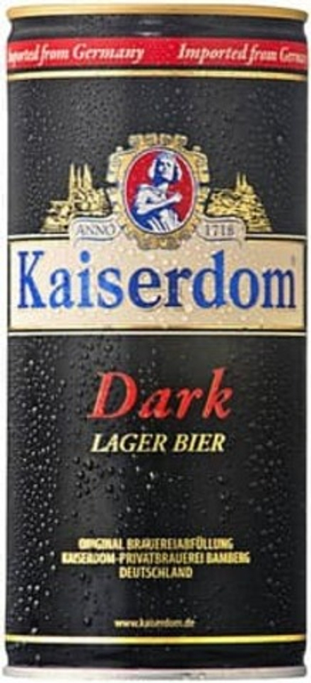Пиво Кайзердом Темное / Kaiserdom Dark Lager 1л - банка