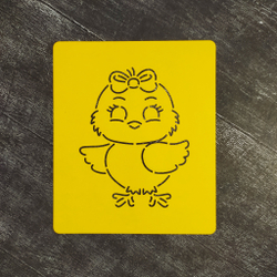 Цыпленок №4 с бантом