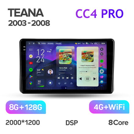Teyes CC4 Pro 9" для Nissan Teana 2003-2008