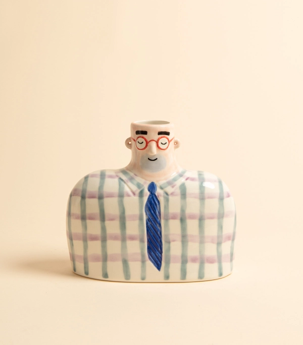 Ваза – Мужчина в очках | ВАЗАНЕВАЗА