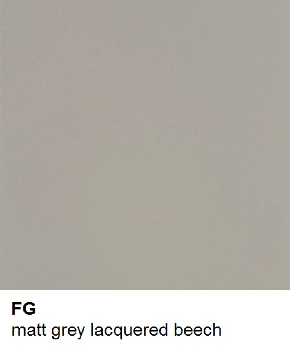 Кресло деревянное с обивкой Scab Design Natural Finn, матовый серый бук, серый