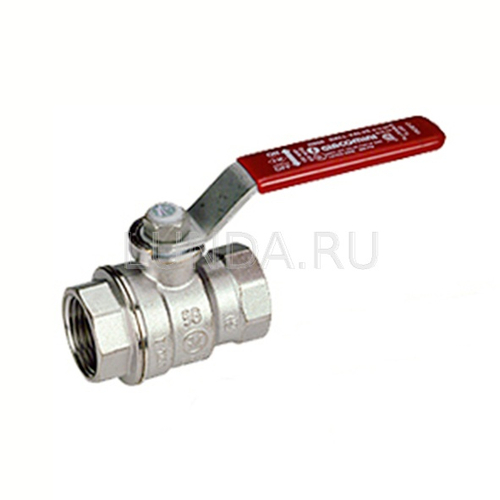 Шаровой кран латунный полнопр. 1"ВР, ручка-рычаг, Giacomini R850X025