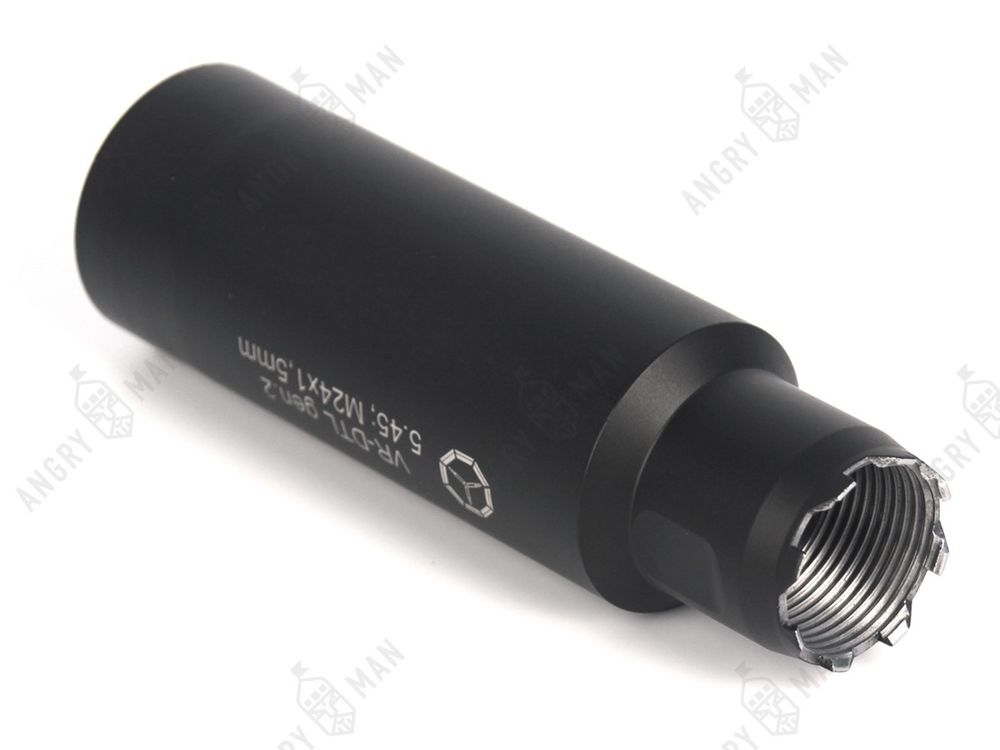 Дожигатель VR-DTLS gen2 (сталь), М24х1,5, калибр 5,45/223, Вектор-7,62