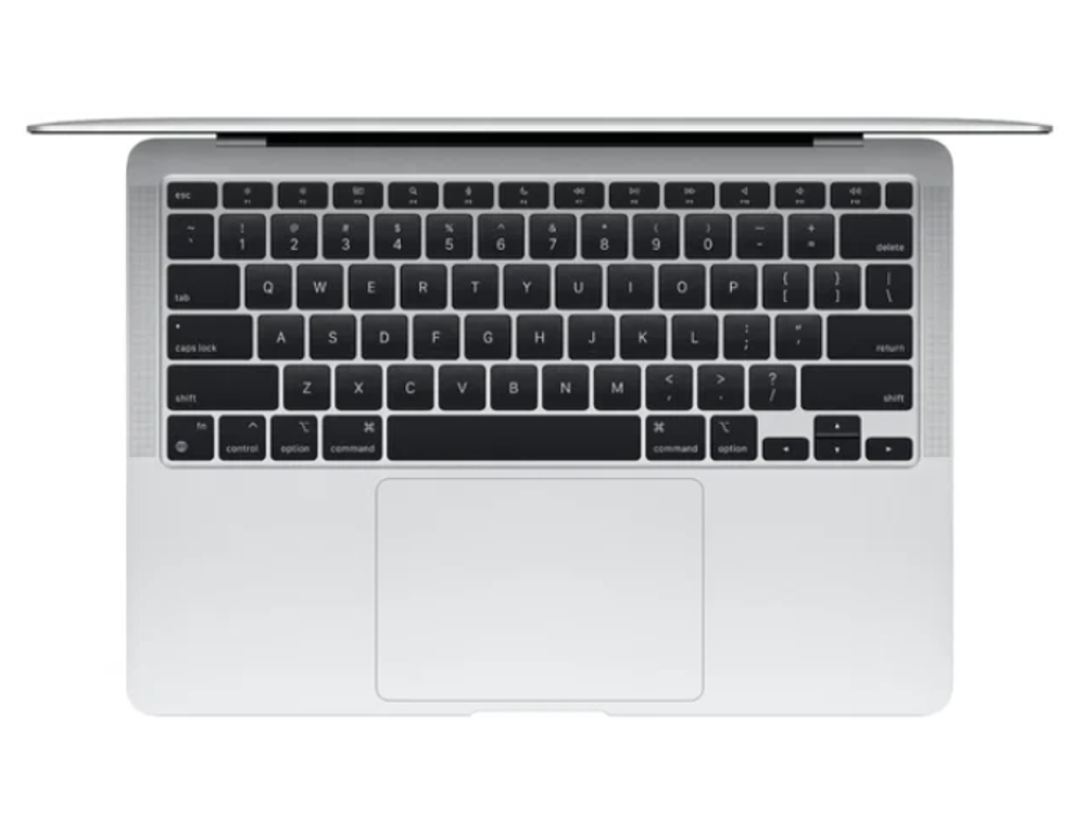 13.3" Ноутбук MacBook Air 2020 M1 Silver (2560x1600, Apple M1, RAM 8ГБ,SSD 256ГБ, SoC Apple M1, MacOS)