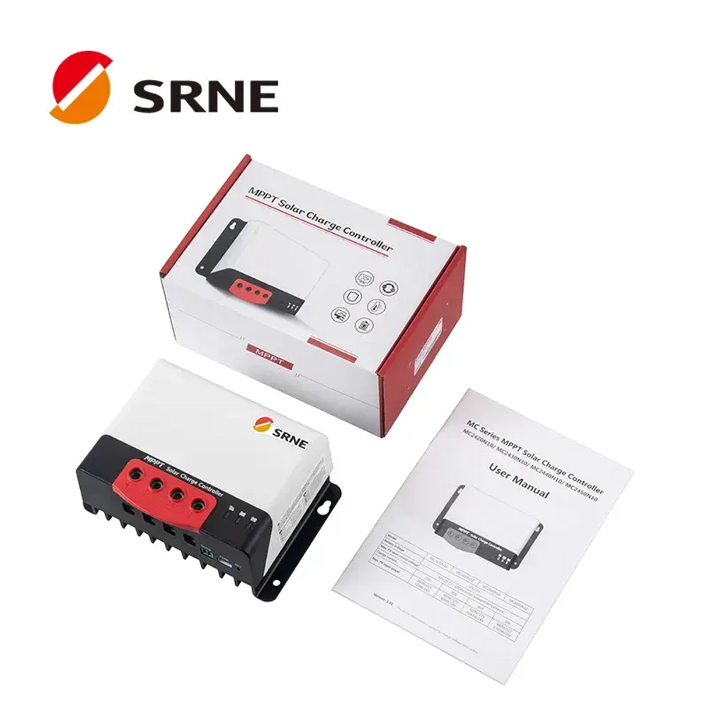 Контроллер заряда SRNE MPPT MC2420N10 [20A / 12/24V / 260/520W]