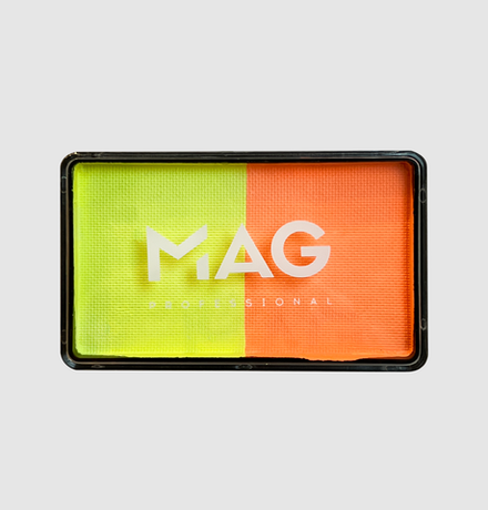 Аквагрим MAG неоновый светло-желтый/светло-оранжевый 50 гр