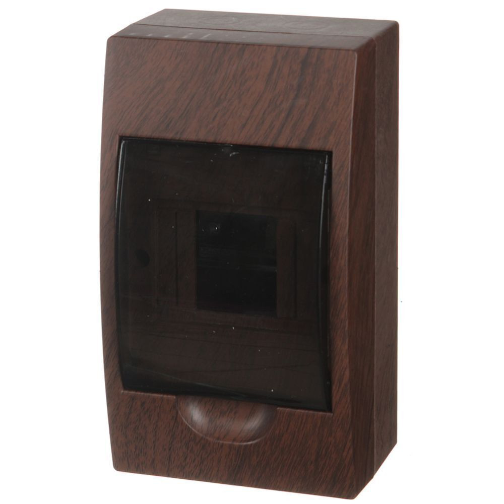 Бокс настенного монтажа навес, Эко, ЩРН-П, пластик, TDM, 4мод, IP40, бук, SQ0901-0019