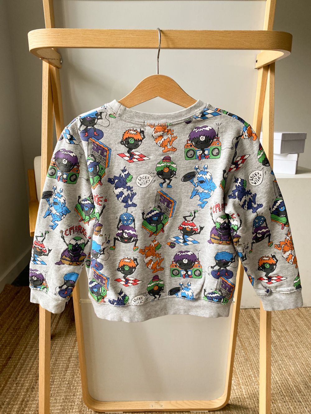 Хлопковый свитшот Stella Mccartney, 116