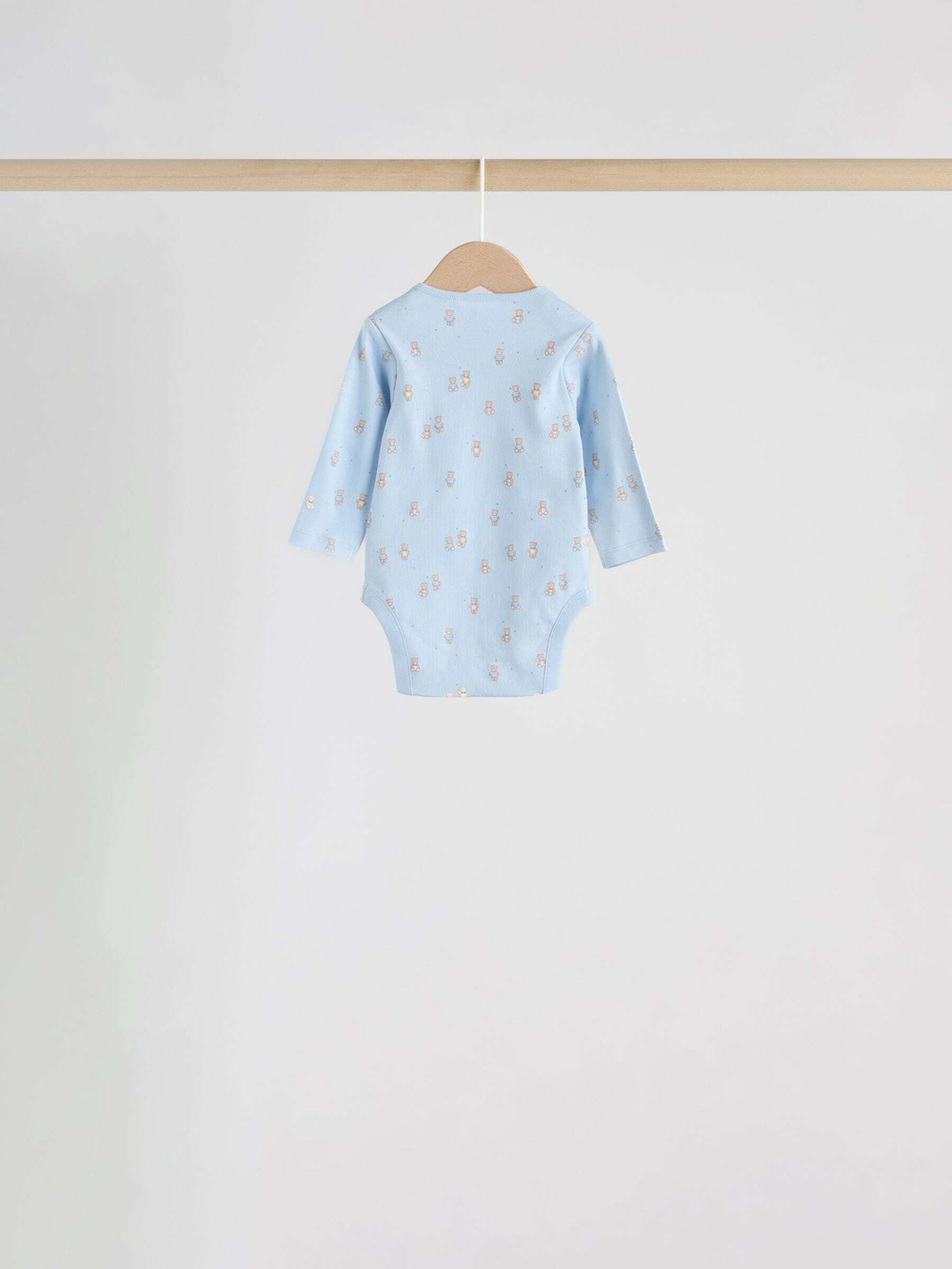 Боди с длинным рукавом для малышей Next W70-033, 7 шт., Голубой