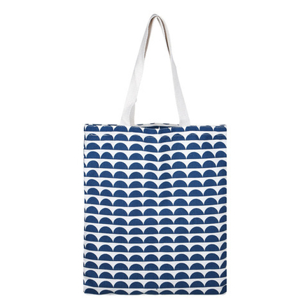 VETTA Сумка-шоппер хозяйственная, 37х41см, до 7кг, 4 дизайна, синий цвет