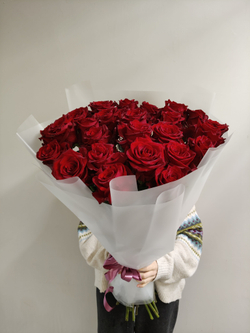 Букет из хризантем и альстромерии (С0033)