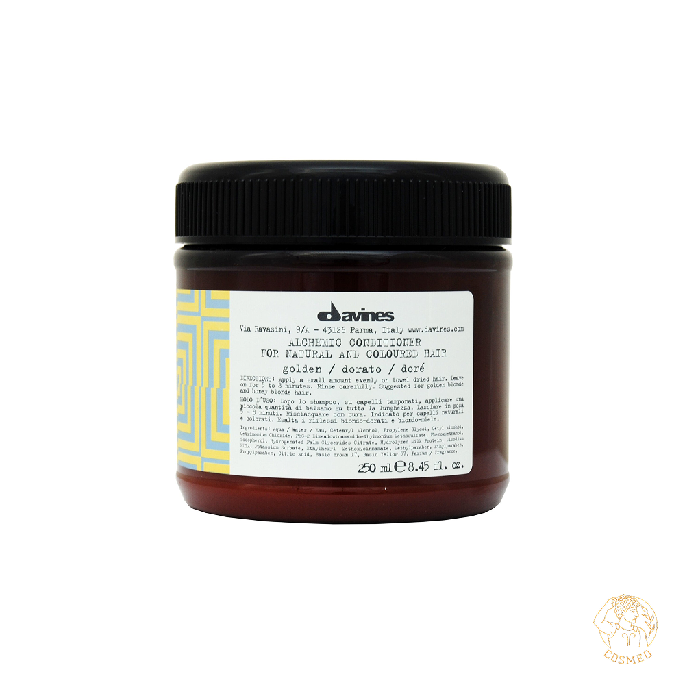 ALCHEMIC CONDITIONER for natural and coloured hair Кондиционер "АЛХИМИК" для натуральных и окрашенных волос (золотой)