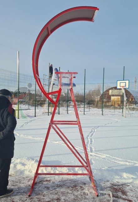 Вышка судейская универсальная 2,2 м положение сидя (с навесом)