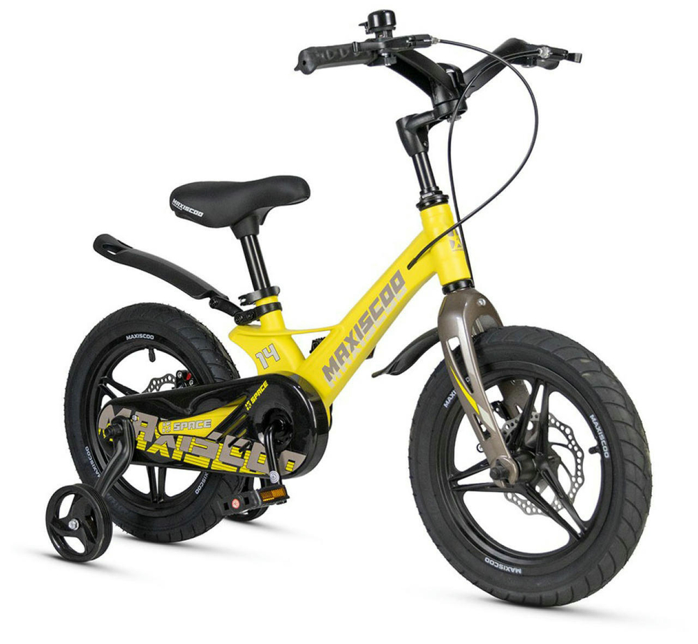 Детский велосипед Maxiscoo Space Deluxe Plus 14'' (2025)