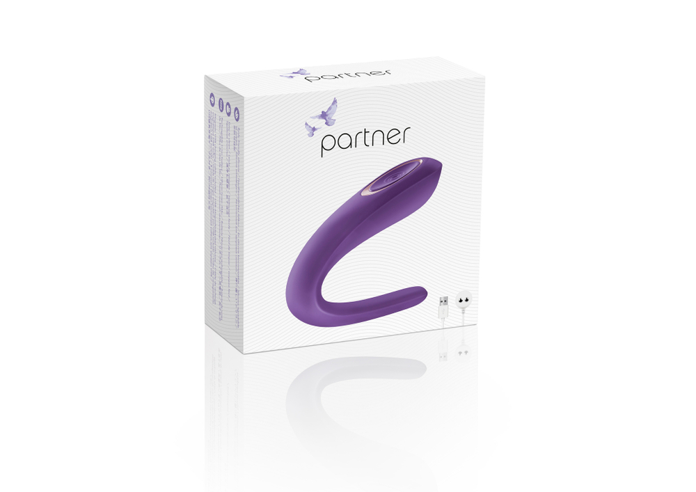 Многофункциональный стимулятор для пар Satisfyer Partner Toy фиолетовый