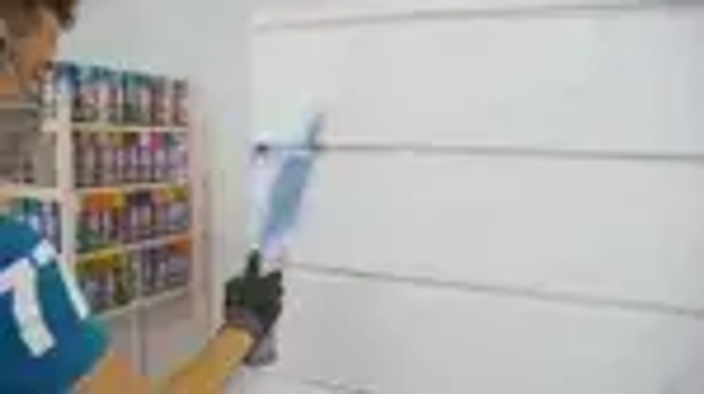 Краска синяя в баллончике глянцевая акриловая DECORIX - Темно-синяя эмаль аэрозольная для любых поверхностей 520 мл