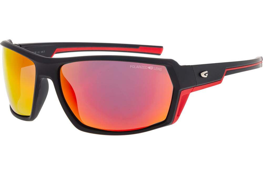 Спортивные очки GOG Mistral / Matt Black-Red / Polarized Red Lens