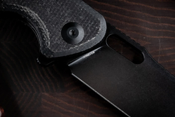 Нож SENCUT Vesperon сталь 9Cr18MoV рукоять Black Canvas Micarta